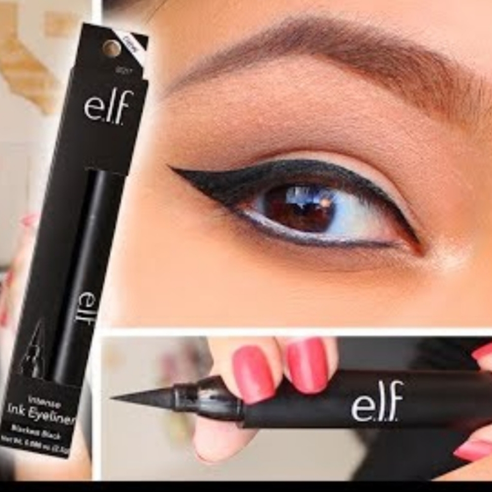 e.l.f. Intense Ink Eyeliner, Blackest Black